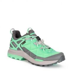 Buty trekkingowe damskie Aku Rocket Gtx. Zielone trekkingi Aku, z gumy, trekkingowe. Za 801.00 zł.