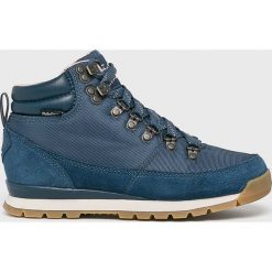 The North Face - Buty. Niebieskie trekkingi The North Face, z materiału, outdoorowe. W wyprzedaży za 469.90 zł.