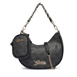Torebka Guess. Czarne torebki klasyczne Guess, z aplikacjami, bez dodatków. Za 294.99 zł.