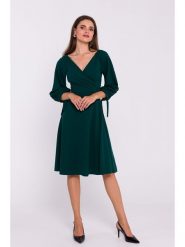 Stylove Sukienka w kolorze ciemnozielonym rozmiar: S. Zielone sukienki Stylove, s, bez wzorów, bez kołnierzyka, bez ramiączek, midi. Za 224.52 zł.