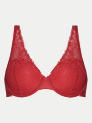 Chantelle Biustonosz z fiszbiną Day To Night C15F70 Czerwony. Czerwone biustonosze Chantelle, bez wzorów, z syntetyku. Za 269.99 zł.