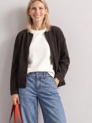 Street One bluza z kapturem Kobiety brązowy, 38. Brązowe bluzy Street One, bez wzorów, z kapturem. Za 349.95 zł.