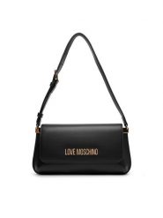 LOVE MOSCHINO Torebka JC4058PP0NLO0000 Czarny. Czarne torebki klasyczne Love Moschino, bez wzorów, ze skóry, bez dodatków. Za 749.99 zł.
