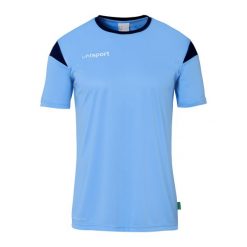 Koszulka Uhlsport Squad 27. Niebieskie bluzki Uhlsport, xl, bez wzorów, z dżerseju, sportowe, bez kołnierzyka, bez ramiączek. Za 122.50 zł.