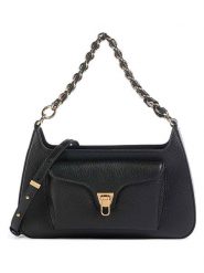 COCCINELLE Skórzana torebka w kolorze czarnym - 29 x 15 x 6 cm rozmiar: onesize. Czarne torby na ramię Coccinelle, bez wzorów, z materiału, na ramię, bez dodatków. Za 944.42 zł.