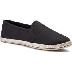 Espadryle NYLON RED WS7001-04. Czarne espadryle Nylon Red, bez wzorów, z materiału, bez obcasa, bez zapięcia. Za 39.99 zł.
