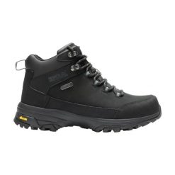 Damskie buty trekkingowe Regatta Burrell II. Czarne trekkingi Regatta, z gumy, trekkingowe. Za 553.00 zł.