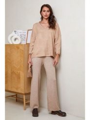 Soft Cashmere Sweter w kolorze jasnobrązowym rozmiar: 38/40. Brązowe swetry Soft Cashmere, bez wzorów, z kaszmiru, bez ramiączek. Za 104.99 zł.