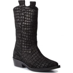 Kozaki L37 - On The Rocks New SW20 Czarny. Czarne botki L37, ze skóry, bez obcasa, na obcasie, bez zapięcia. Za 799.00 zł.