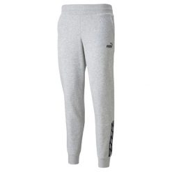 Spodnie Do Biegania Power Dla Kobiet. Szare spodnie dresowe Puma, bez wzorów, z dresówki. Za 175.99 zł.