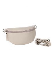 Zwillingsherz Skórzana torebka w kolorze beżowym - 23 x 14 x 7 cm rozmiar: onesize. Brązowe torby na ramię Zwillingsherz, bez wzorów, z materiału, na ramię, bez dodatków. Za 83.62 zł.
