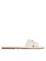 Marciano Guess Klapki G6GZ16 L0097 Kremowy. Białe klapki Marciano Guess, z aplikacjami, ze skóry, bez obcasa. Za 889.99 zł.