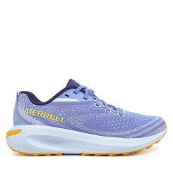 Buty do biegania Merrell. Niebieskie obuwie sportowe Merrell, bez zapięcia, do biegania. Za 299.99 zł.