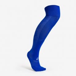Skarpety piłkarskie Kipsta Essential Club. Niebieskie skarpety KIPSTA, bez wzorów, z elastanu. Za 14.99 zł.