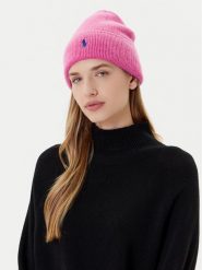 Polo Ralph Lauren Czapka 455954355011 Różowy. Czerwone czapki Polo Ralph Lauren, bez wzorów, z materiału. Za 449.99 zł.