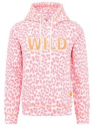 Zwillingsherz Bluza "Leo Pastell" w kolorze kremowo-jasnoróżowym rozmiar: M. Brązowe bluzy Zwillingsherz, m, bez wzorów, z kapturem. Za 210.81 zł.