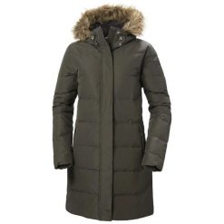 Parka damska Helly Hansen Aden Down. Białe parki Helly Hansen, z puchu, sportowe, bez kaptura. Za 982.00 zł.