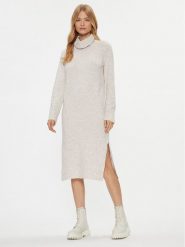Noisy May Sukienka dzianinowa 27026911 Écru Comfort Fit. Sukienki Noisy may, xs, bez wzorów, z dzianiny, bez kołnierzyka, bez ramiączek. Za 129.99 zł.