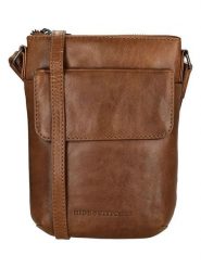 HIDE & STITCHES Skórzana torebka w kolorze jasnobrązowym - 16 x 22 x 1,5 cm rozmiar: onesize. Brązowe torby na ramię HIDE & STITCHES, bez wzorów, z materiału, na ramię, bez dodatków. Za 173.99 zł.