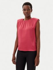 Marciano Guess Bluzka 5GGH39 7079A Różowy Regular Fit. Czerwone bluzki Marciano Guess, z aplikacjami, z syntetyku, bez kołnierzyka, bez ramiączek. Za 249.99 zł.