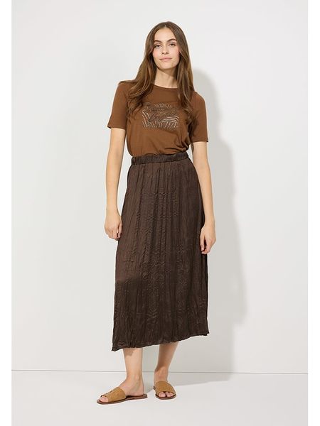 More & More Spódnica w kolorze brązowym rozmiar: 44. Brązowe spódnice More & More, na co dzień, bez wzorów, maxi, proste. Za 184.02 zł.