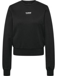 Damska bluza typu crop Hummel LGC Daya. Czarne bluzy Hummel, na wiosnę, xs, bez wzorów, z bawełny, bez kaptura. Za 207.30 zł.