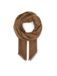 Weekend Max Mara Chusta Dire 2525546075 Brązowy. Brązowe rękawiczki Weekend Max Mara, bez wzorów, z materiału. Za 879.99 zł.