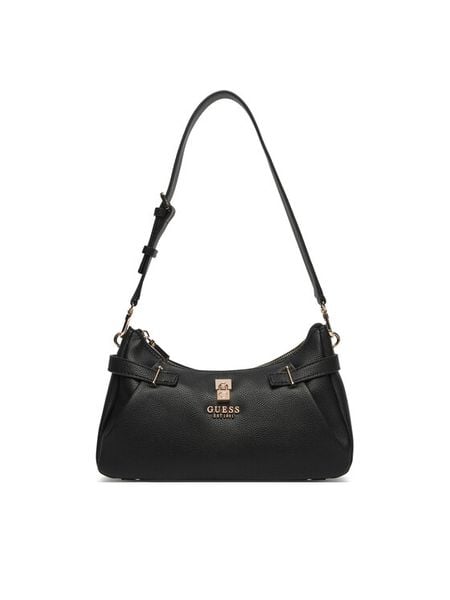 Guess Torebka Yesba HWBG78 33180 Czarny. Czarne torebki klasyczne Guess, z aplikacjami, ze skóry, bez dodatków. Za 350.99 zł.