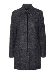 Vero Moda Płaszcz "Katrine" w kolorze antracytowym rozmiar: XL. Czarne płaszcze Vero Moda, xl, bez wzorów, bez kaptura. Za 110.04 zł.