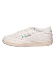 Reebok Skórzane sneakersy "Club C 85 Vintage" w kolorze białym rozmiar: 40. Białe trampki Reebok, bez wzorów, bez zapięcia. Za 254.74 zł.