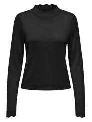 ONLY Sweter w kolorze czarnym rozmiar: XS. Czarne swetry Only, xs, bez wzorów, z włókna, bez ramiączek. Za 110.45 zł.