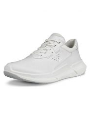 Ecco Skórzane sneakersy "Biom 2.2" w kolorze białym rozmiar: 40. Białe trampki ecco, bez wzorów, bez zapięcia. Za 272.95 zł.