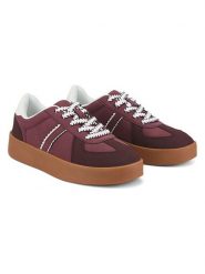 Freyling Sneakersy w kolorze bordowym rozmiar: 42. Czerwone trampki Freyling, bez wzorów, bez zapięcia. Za 82.95 zł.