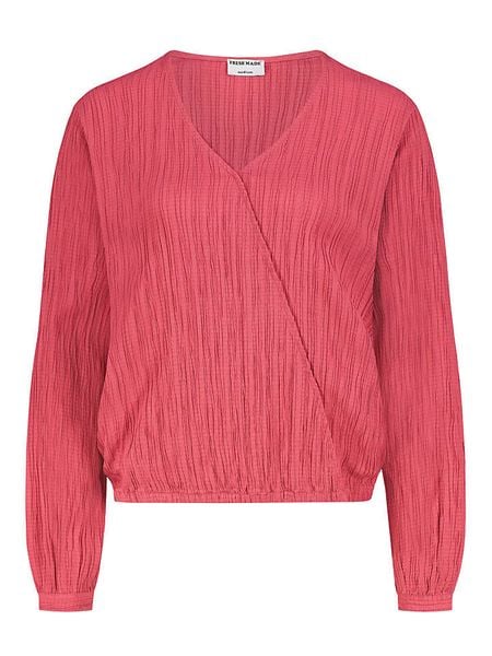 Sublevel Bluzka w kolorze koralowym rozmiar: XXL. Czerwone bluzki Sublevel, xxl, bez wzorów, bez kołnierzyka, bez ramiączek. Za 65.85 zł.