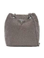 Guess Torebka HWRY93 50750 Srebrny. Szare torebki klasyczne Guess, z aplikacjami, z tworzywa sztucznego, bez dodatków. Za 469.99 zł.