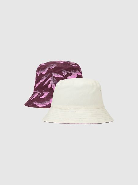 4F Kapelusz dwustronny bucket hat damski - multikolor S/M. Kapelusze 4f, bez wzorów, z bawełny. Za 39.99 zł.