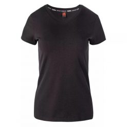 T-shirt Damski Seldi. Czarne t-shirty IGUANA, xs, bez wzorów, bez kołnierzyka, bez ramiączek. Za 81.99 zł.