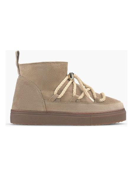 INUIKII Botki zimowe "Classic Sneaker Low" w kolorze beżowym rozmiar: 36. Brązowe botki Inuikii, na zimę, bez wzorów, z materiału, bez obcasa, bez zapięcia. Za 719.95 zł.