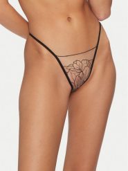 Undress Code Stringi Blossom 659 Czarny. Czarne stringi Undress Code, bez wzorów, z syntetyku. Za 139.99 zł.