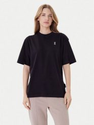 On T-Shirt Club-T 1WE1006 Czarny Relaxed Fit. Czarne t-shirty On, xs, bez wzorów, z bawełny, bez kołnierzyka, bez ramiączek. Za 229.99 zł.