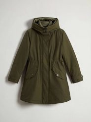 Woolrich Parka "Authentic 3in1" w kolorze khaki rozmiar: S. Brązowe parki Woolrich, s, bez kaptura. Za 2,987.10 zł.