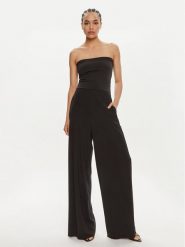 Wolford Kombinezon Aurora 55585 Czarny Slim Fit. Czarne sukienki Wolford, s, bez wzorów, bez kołnierzyka, bez ramiączek. Za 949.99 zł.
