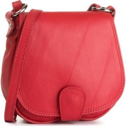 Torebka CREOLE - RBI046 Ognista Czerwień S58. Czerwone listonoszki Creole, bez wzorów, ze skóry, bez dodatków. Za 129.00 zł.
