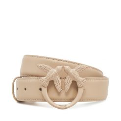 Pasek Damski PINKO. Brązowe paski Pinko, bez wzorów. Za 379.99 zł.