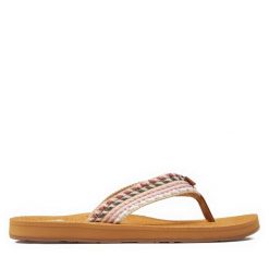 Japonki Roxy. Czerwone klapki Roxy, bez zapięcia. Za 79.99 zł.