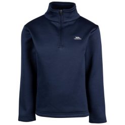 Bluza Polarowa Dla Dorosłych Unisex Remetto AT100. Niebieskie bluzy Trespass, bez wzorów, z polaru, bez kaptura. Za 89.99 zł.