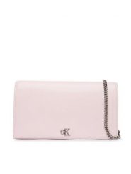 Calvin Klein Torebka Ck Wallet On Chain LV04F3319G Bordowy. Czerwone torebki klasyczne Calvin Klein, bez wzorów, ze skóry, bez dodatków. Za 409.99 zł.
