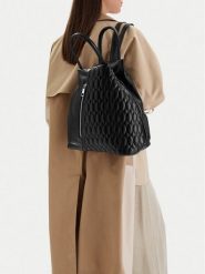 Lasocki Plecak CEO-LSK-L-013-09 Czarny. Czarne plecaki Lasocki, bez wzorów, z materiału. Za 199.99 zł.