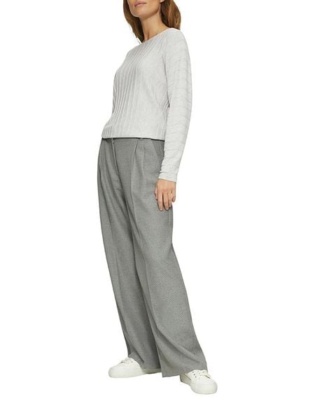 S.Oliver Sweter w kolorze jasnoszarym rozmiar: 40. Szare swetry S.Oliver, s, bez wzorów, bez ramiączek. Za 73.93 zł.