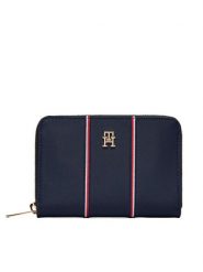 Tommy Hilfiger Portfel Th Icon Med Za Nylon Corp AW0AW17953 Niebieski. Niebieskie portfele TOMMY HILFIGER, bez wzorów, z materiału. Za 229.99 zł.